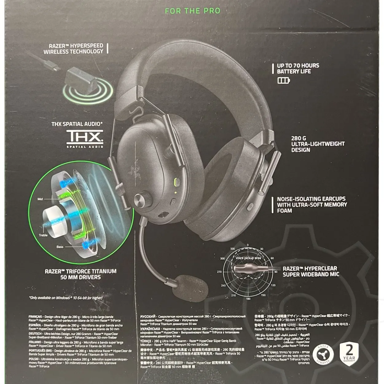 Razer BlackShark V2 HyperSpeed schwarz