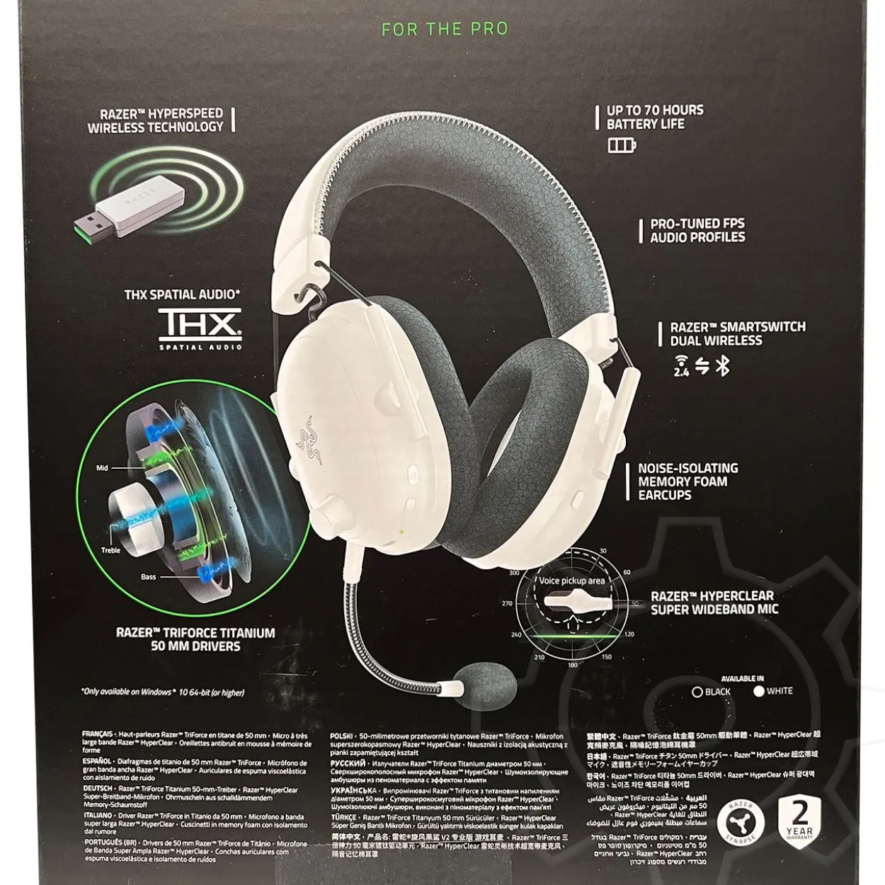 Razer BlackShark V2 Pro 2023 weiß