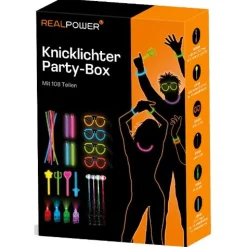 Realpower Knicklichter Party-Box 108 Teile