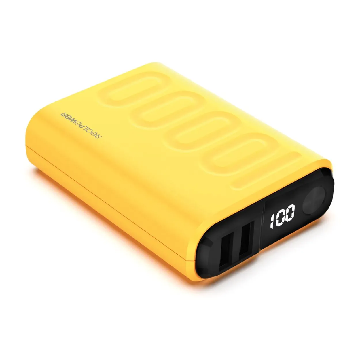 Realpower Powerbank PB-10000 Power Pack Gelb