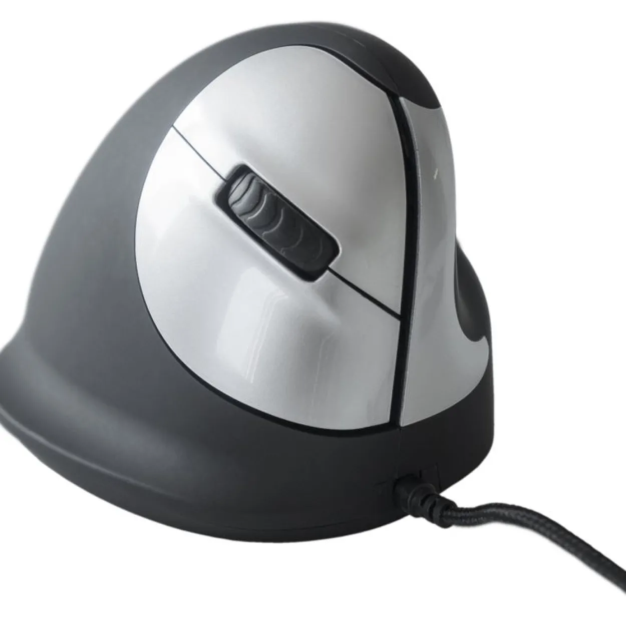 R-GO Tools Ergo Vertical rechts USB schwarz/silber (kabelgebunden)
