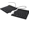 R-GO Tools Split Tastatur USB Deutsch schwarz (kabelgebunden)