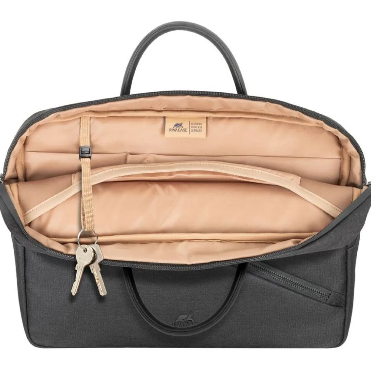 Rivacase Tasche Clark 14" schwarz 8124