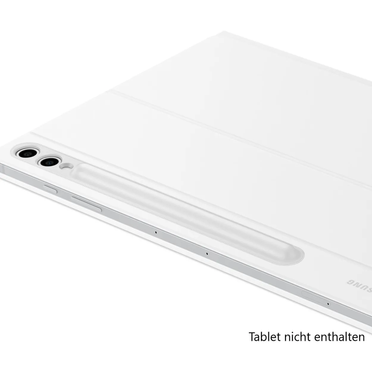 Samsung Book Cover Keyboard AI Key White, for Galaxy Tab S10+/S9+/S9 FE+, Qwerty