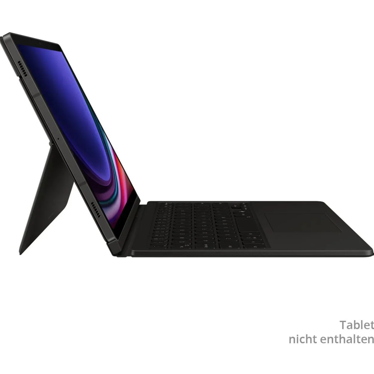 Samsung Book Cover Keyboard für Galaxy Tab S9 / Tab S9 FE Black
