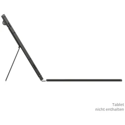 Samsung Book Cover Keyboard für Galaxy Tab S9 / Tab S9 FE Black