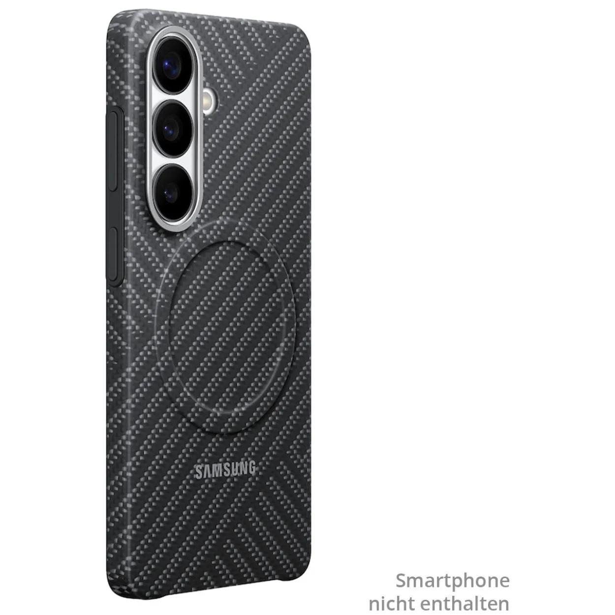Samsung Carbon Magnet Case Dark Gray, für Galaxy S26, EF-KS942SS