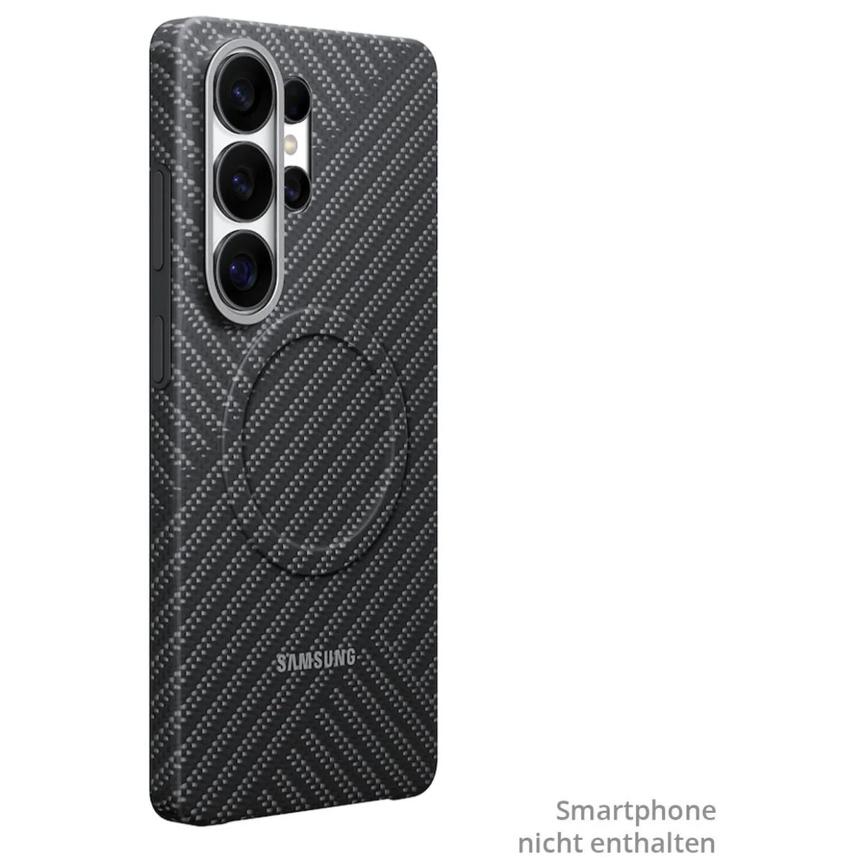 Samsung Carbon Magnet Case Dark Gray, für Galaxy S26 Ultra, EF-KS948SS