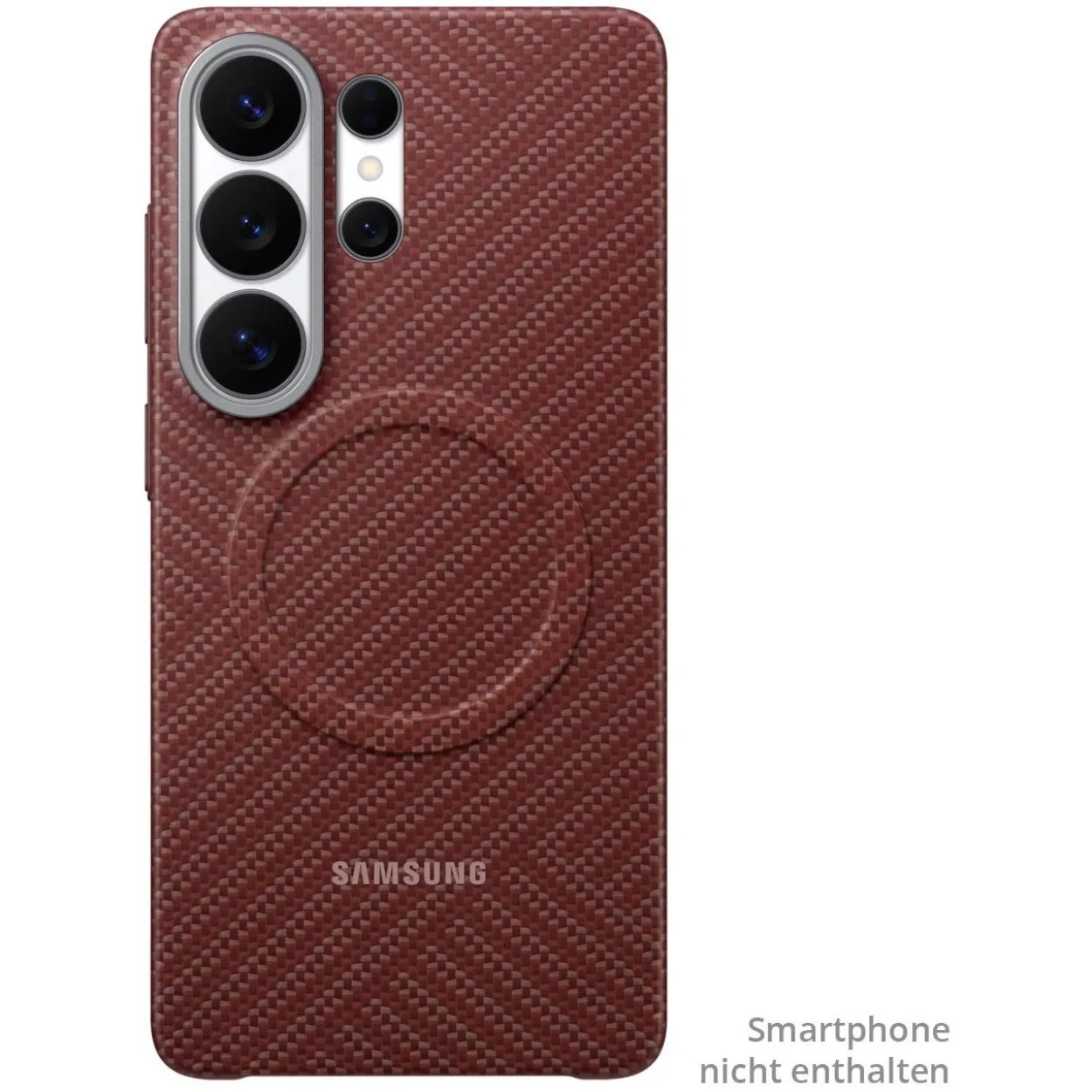 Samsung Carbon Magnet Case Red, für Galaxy S26 Ultra, EF-KS948SR