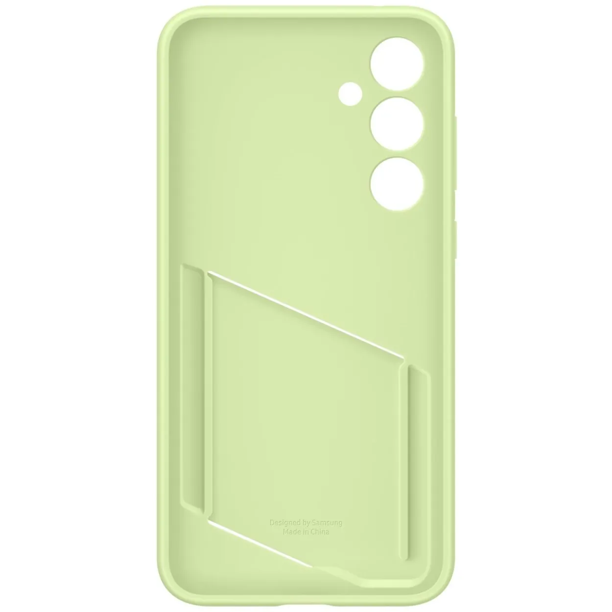 Samsung Card Slot Case für Galaxy A35 hellgrün