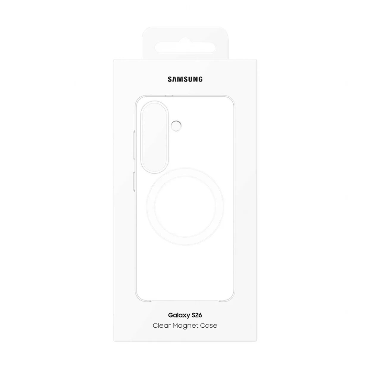 Samsung Clear Magnet Case Transparent, für Galaxy S26, EF-CS942CT