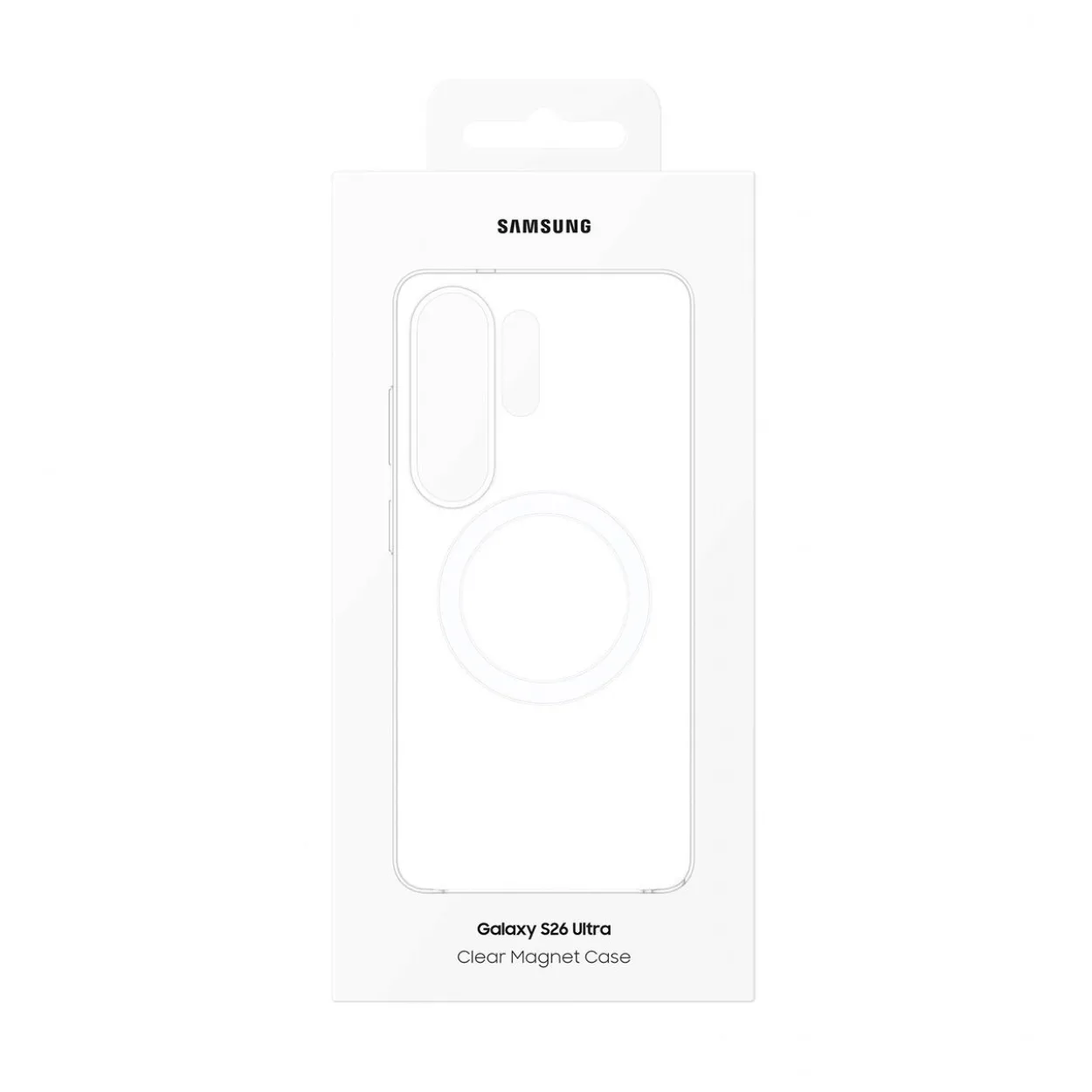 Samsung Clear Magnet Case Transparent, für Galaxy S26 Ultra, EF-CS948CT
