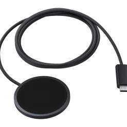 Samsung Magnet Wireless Charger 25 Watt mit Schnellladeadapter 45 W Dark Gray, EP-P2900TB