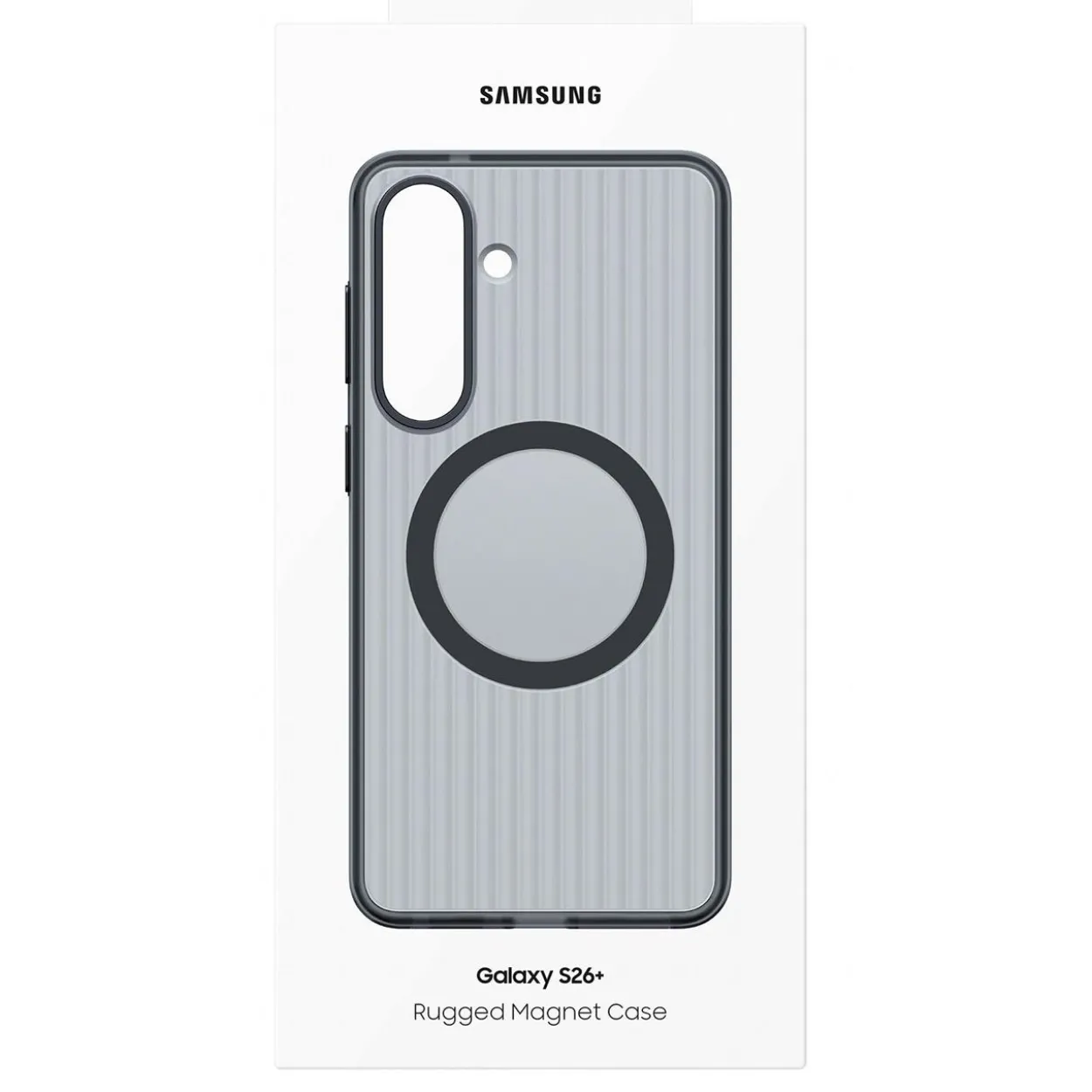 Samsung Rugged Magnet Case Black, für Galaxy S26+, EF-RS947CB