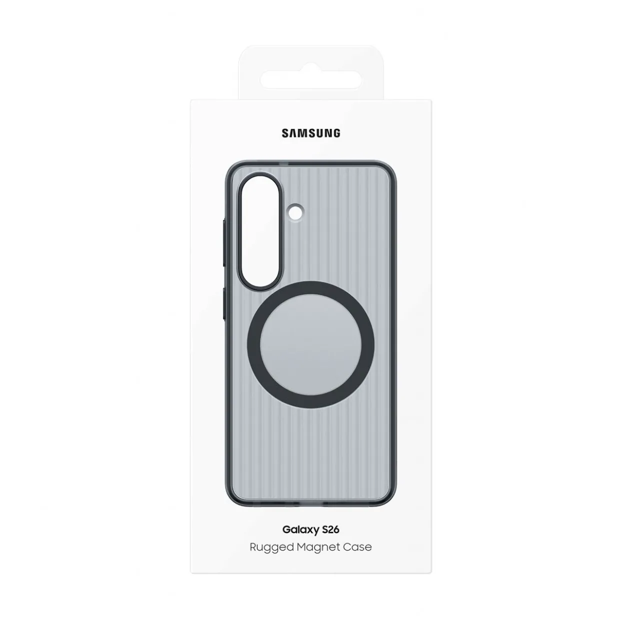 Samsung Rugged Magnet Case Black, für Galaxy S26, EF-RS942CB