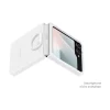 Samsung Silicone Case with Ring Weiss, für Galaxy Flip6 / Flip7 FE, EF-PF741TWEGWW