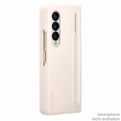 Samsung Standing Cover mit Pen Sand, für Galaxy Z Fold4, EF-OF93PCUEGWW
