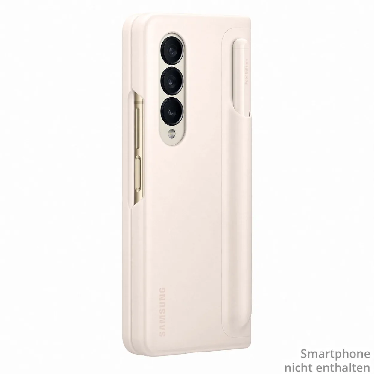 Samsung Standing Cover mit Pen Sand, für Galaxy Z Fold4, EF-OF93PCUEGWW