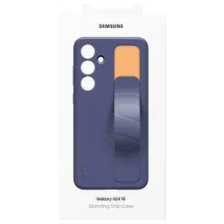 SAMSUNG Standing Grip Case für Galaxy S24 FE Blue Black