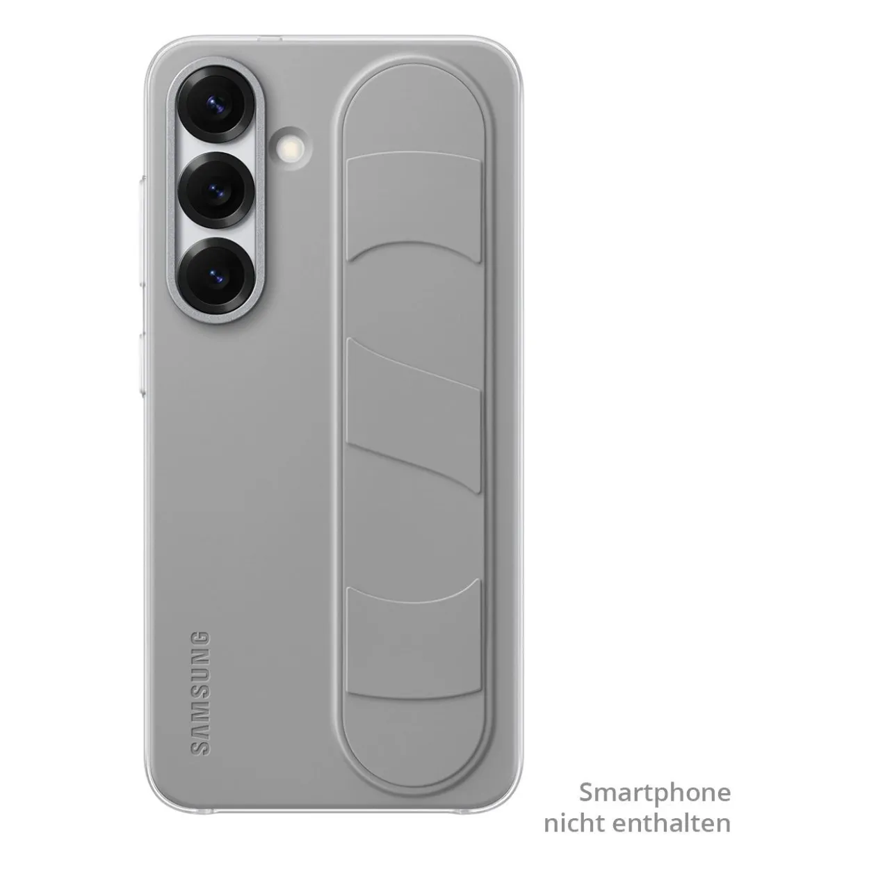 SAMSUNG Standing Grip Case Galaxy S25 Gray