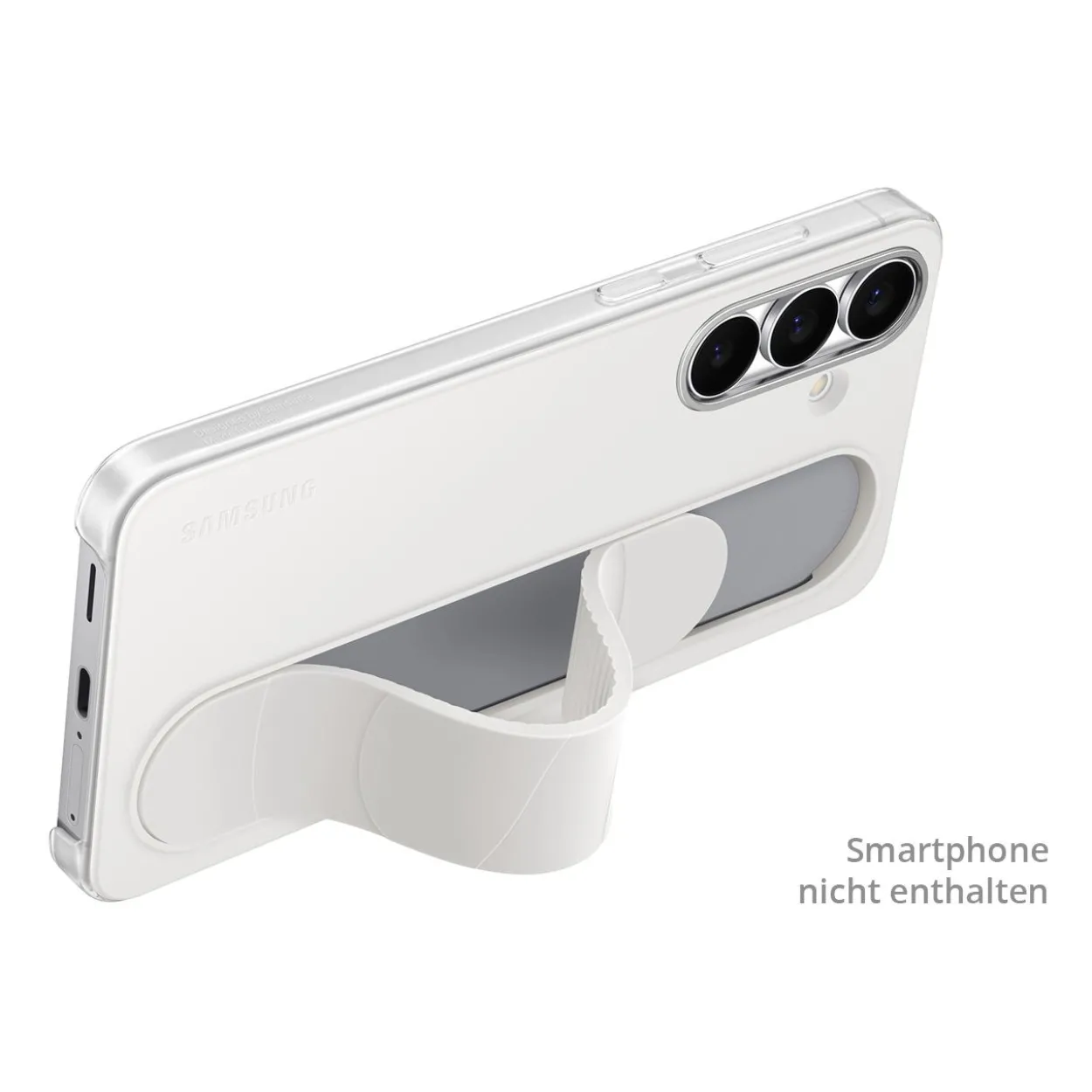 Samsung Standing Grip Cover fr Galaxy S25 FE, White