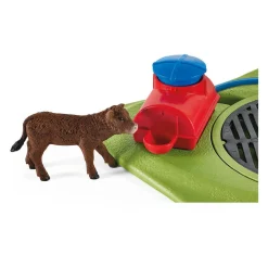 Schleich® Farm World 42529 Kuh Waschstation Spielfiguren-Set