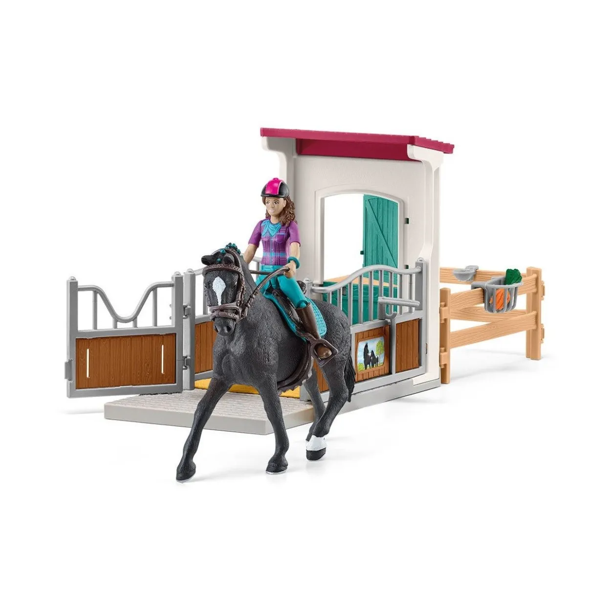 Schleich Horse Club Pferdebox mit Lisa & Storm