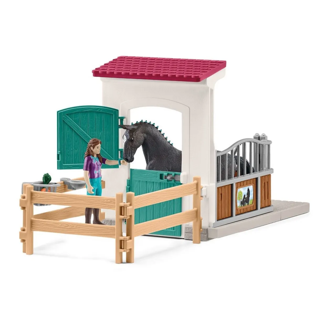 Schleich Horse Club Pferdebox mit Lisa & Storm