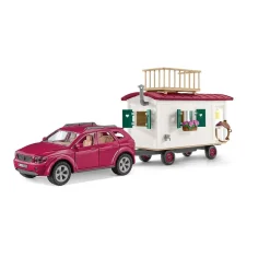Schleich® Horse Club 42593 Wohnwagen für geheime Club-Treffen Spielfiguren-Set