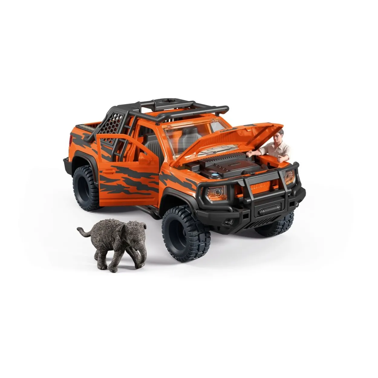 Schleich Wild Life Abenteuerfahrzeug im Dschungel