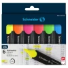 Schneider Job Textmarker farbsortiert, 6 St.