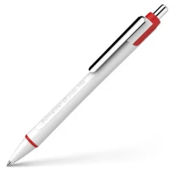 Schneider Kugelschreiber Slider Xite weiß Schreibfarbe rot, 1 St.