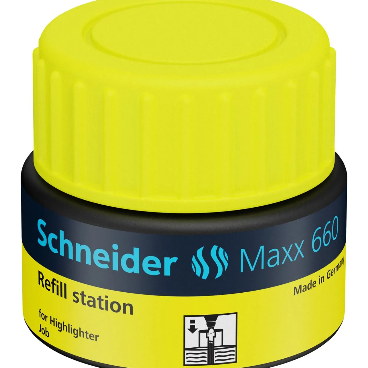 Schneider Nachfülltinte Maxx 660 gelb