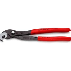 Schraubzange L.250mm Spann-W.10-32mm pol. KNIPEX m.Ku.-Griffe