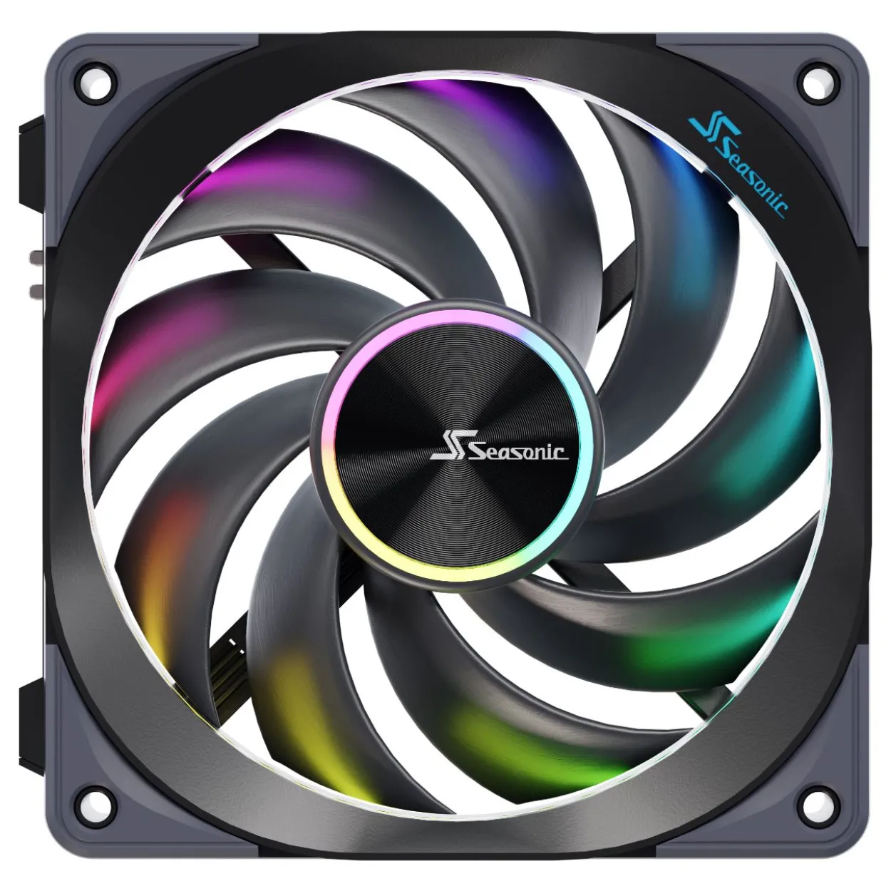Seasonic MagFlow 1225 PWM ARGB 124.2x120.4x26.6mm 600-2000 U/min 30.16 dB(A) schwarz