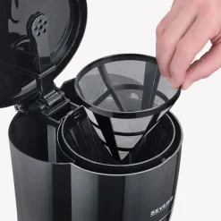 SEVERIN KA 4320 Kaffeemaschine schwarz, 10 Tassen