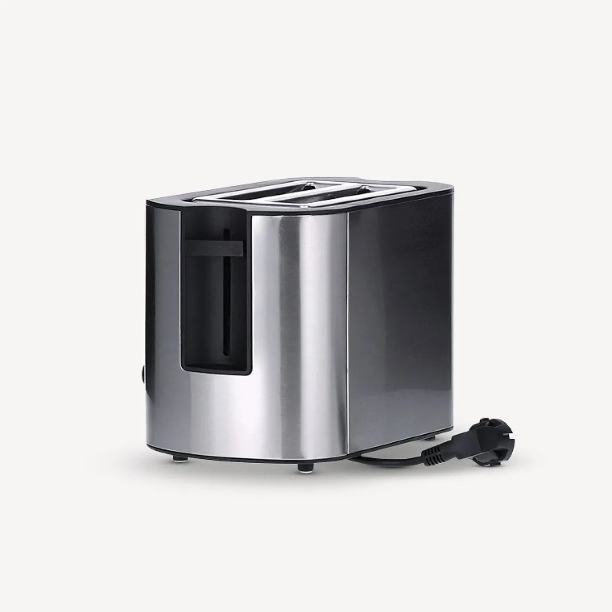 SEVERIN 2-Scheiben-Toaster AT 2589, Edelstahl, schwarz
