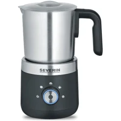 Severin SM 3588 SM 3588 Milchaufschäumer Edelstahl (gebürstet), Schwarz (matt) 550 W (SM 3588)