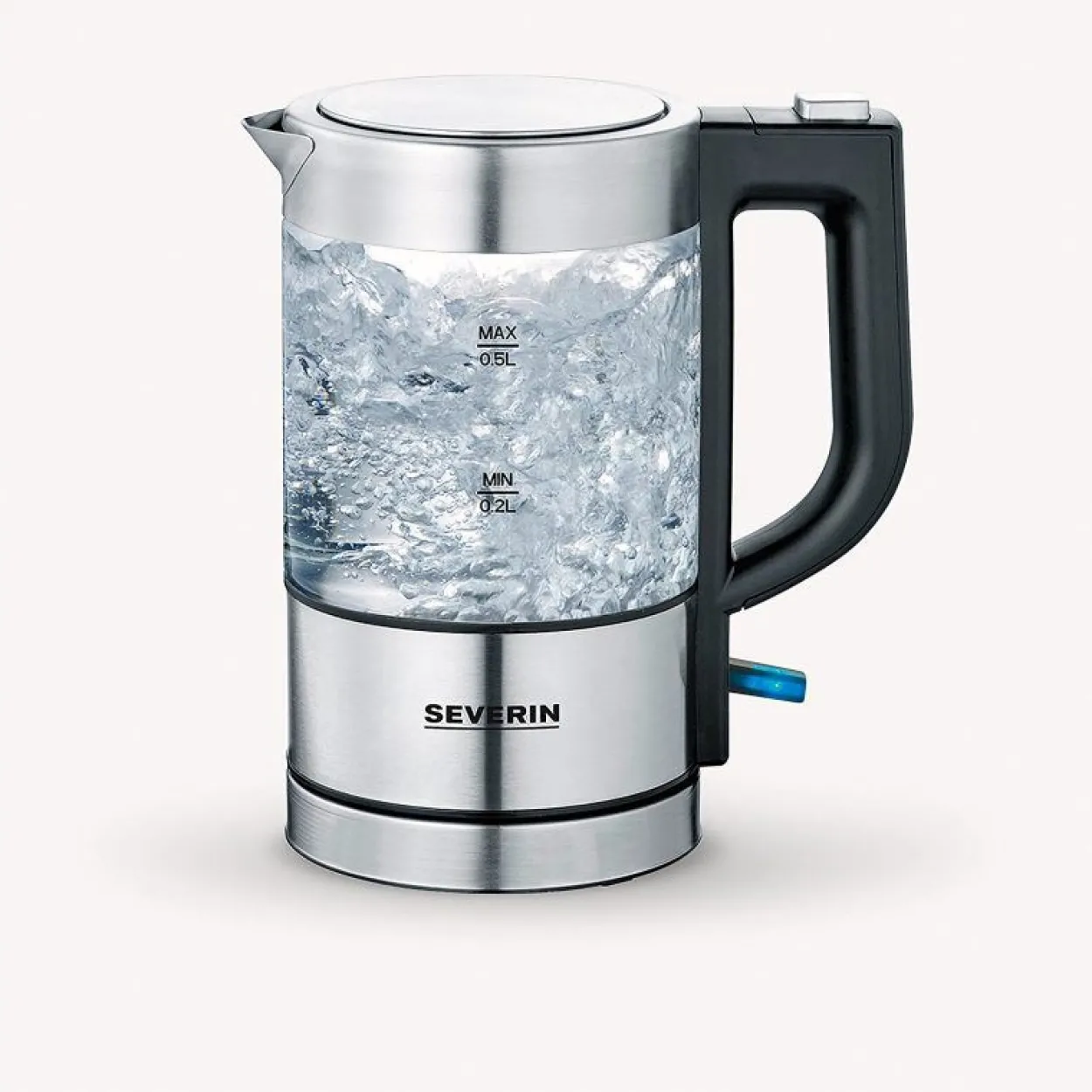 SEVERIN Wasserkocher WK 3472 transparent 0,5 l 1100 W