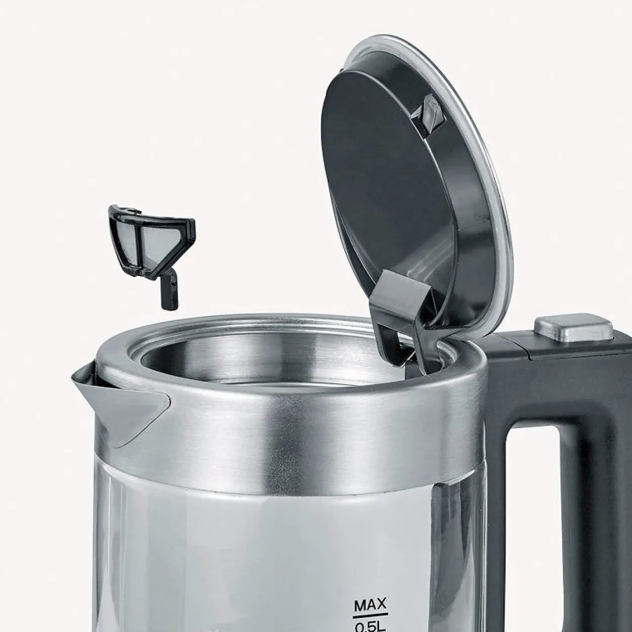 SEVERIN Wasserkocher WK 3472 transparent 0,5 l 1100 W
