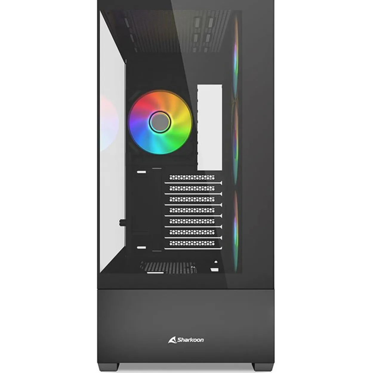 Sharkoon AK6 RGB Midi Tower ohne Netzteil schwarz