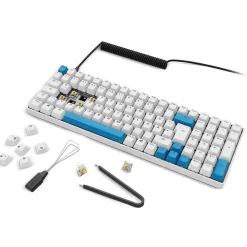 Sharkoon Gaming Tastatur Skiller SGK50S2 PBT wei?-gelb RGB