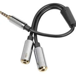 Sharkoon Kabel Adapter 2x3,5 3 Pin ><noscript><img width=