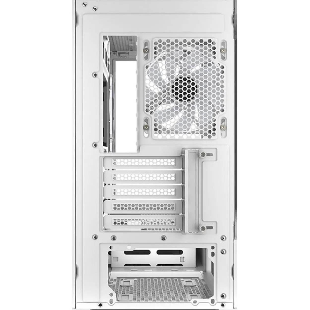 Sharkoon MK6 RGB Mini Tower ohne Netzteil weiss
