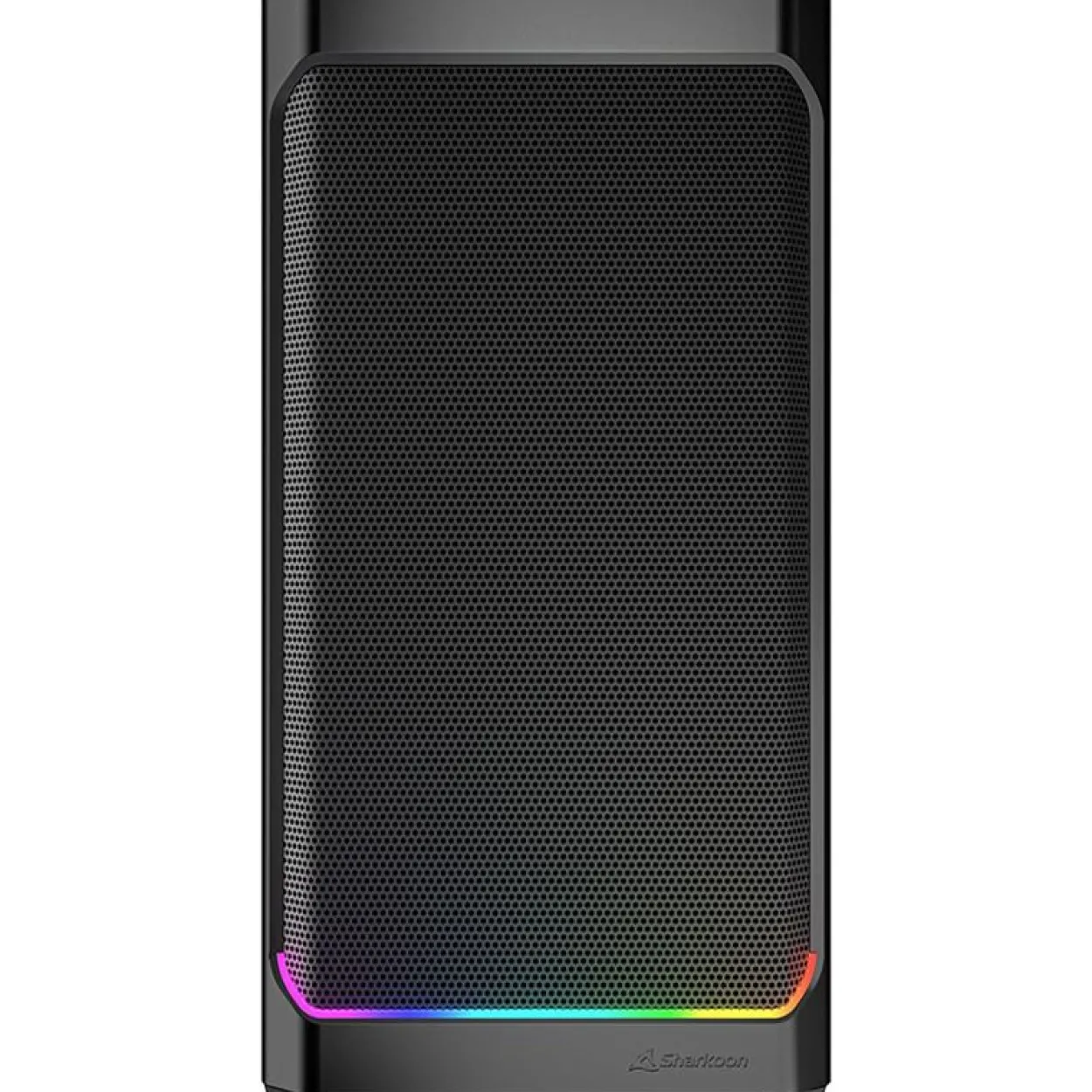 Sharkoon MK4W RGB Strip Mini Tower ohne Netzteil schwarz