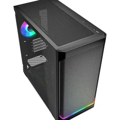 Sharkoon MK4W RGB Strip Mini Tower ohne Netzteil schwarz
