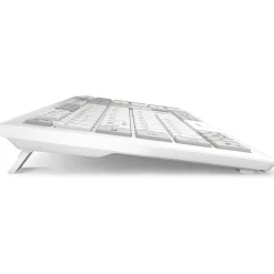 Sharkoon OfficePal K30W DE Layout Rubberdome weiß