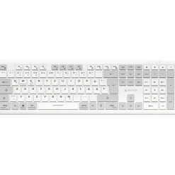 Sharkoon OfficePal K30W DE Layout Rubberdome weiß