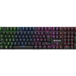 Sharkoon PureWriter RGB (schwarz, FR-Layout, Kailh Choc Low Profile Blue)