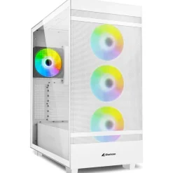 Sharkoon Rebel C50 RGB Midi Tower weiss